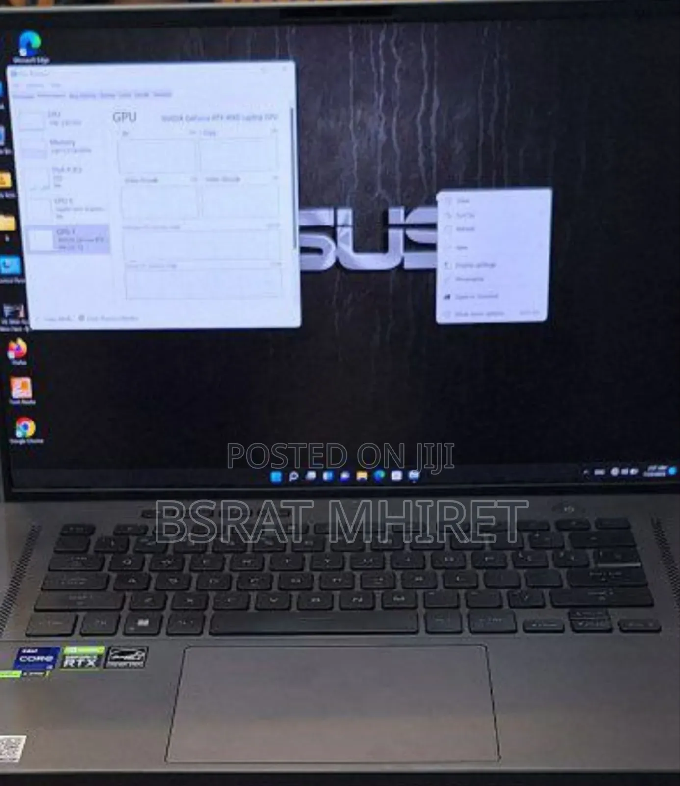 New Laptop Asus ROG Zephyrus G16 16GB Intel Core i9 SSD 1T