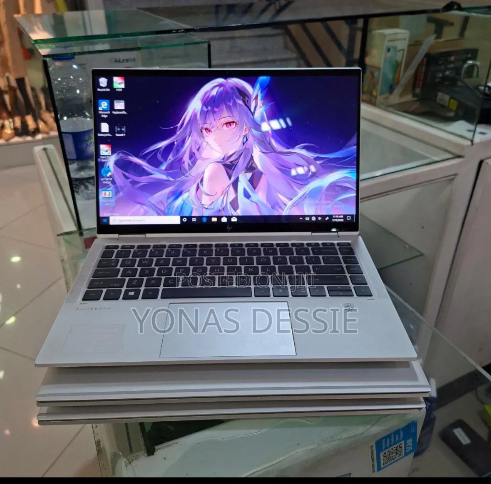 New Laptop HP EliteBook X360 1040 G7 16GB Intel Core I7 SSD 512GB