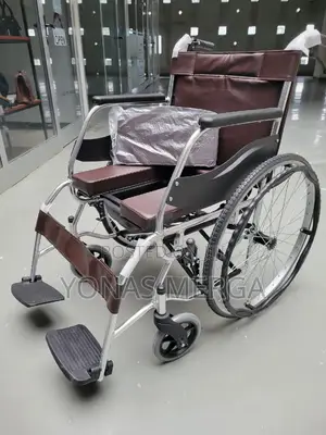 Pot Wheelchair//Both a Wheelchair for Mobility and a Commode