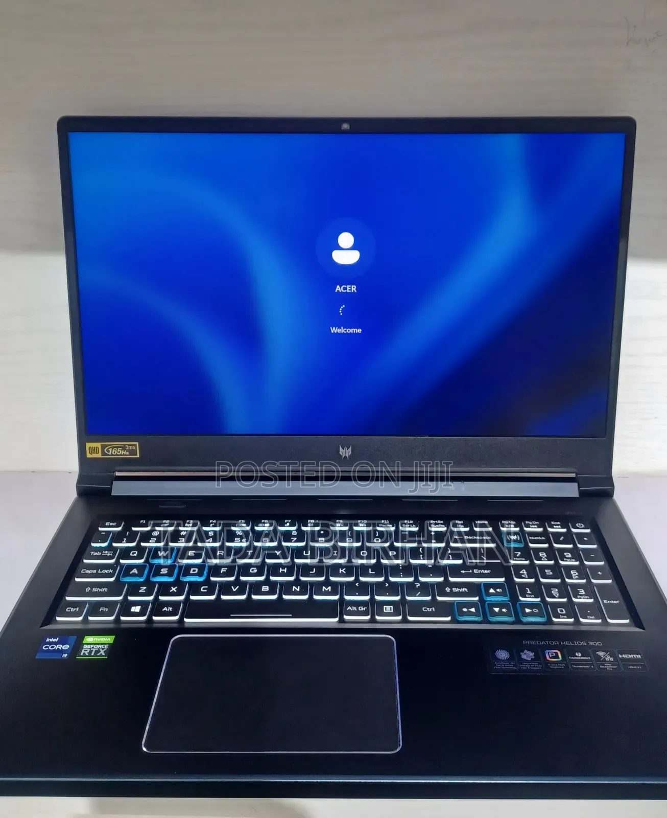 New Laptop Acer Predator Helios 300 16GB Intel Core I9 SSD 512GB