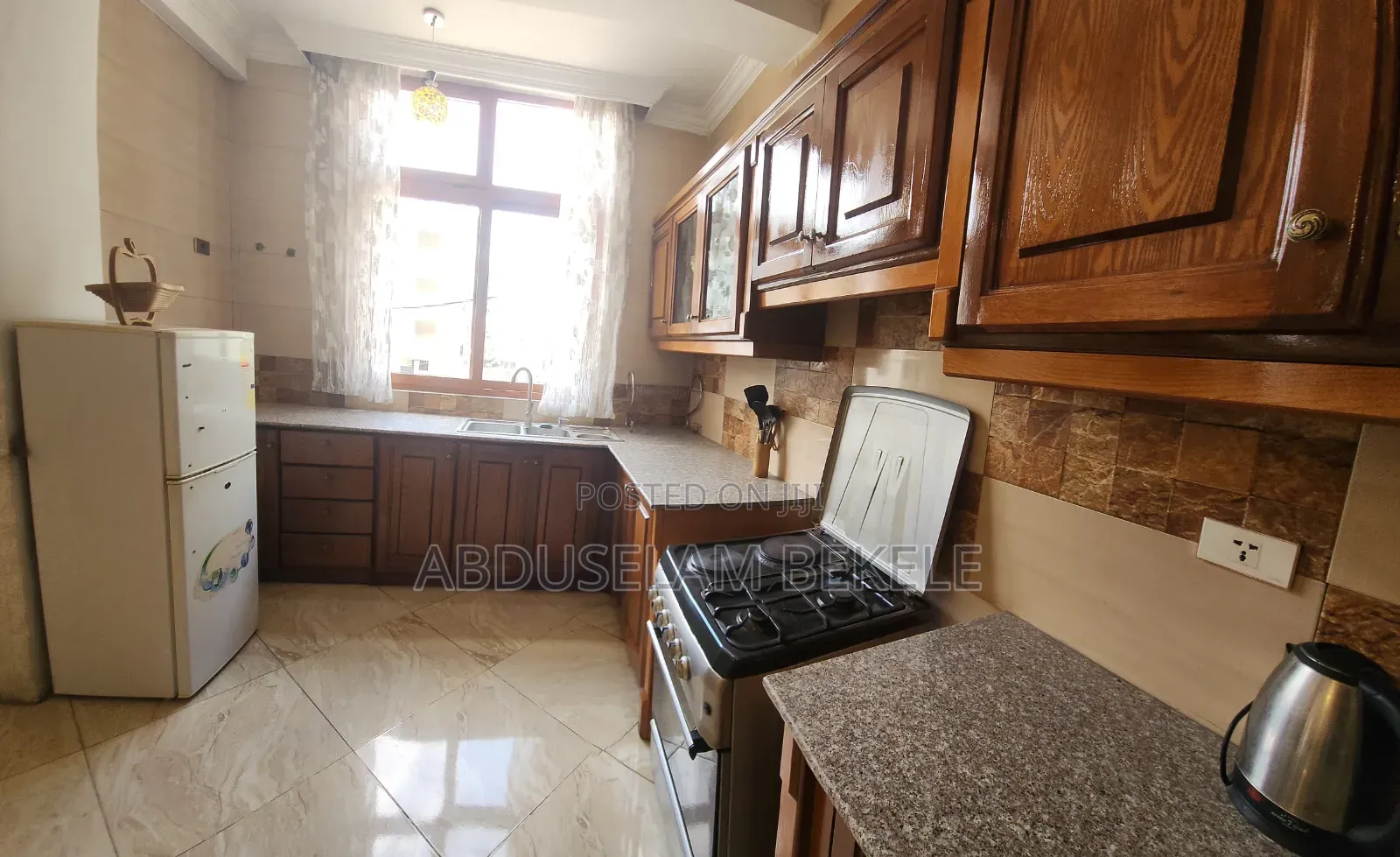Furnished 4bdrm Apartment in አፓርታማ, Nifas Silk-Lafto for rent