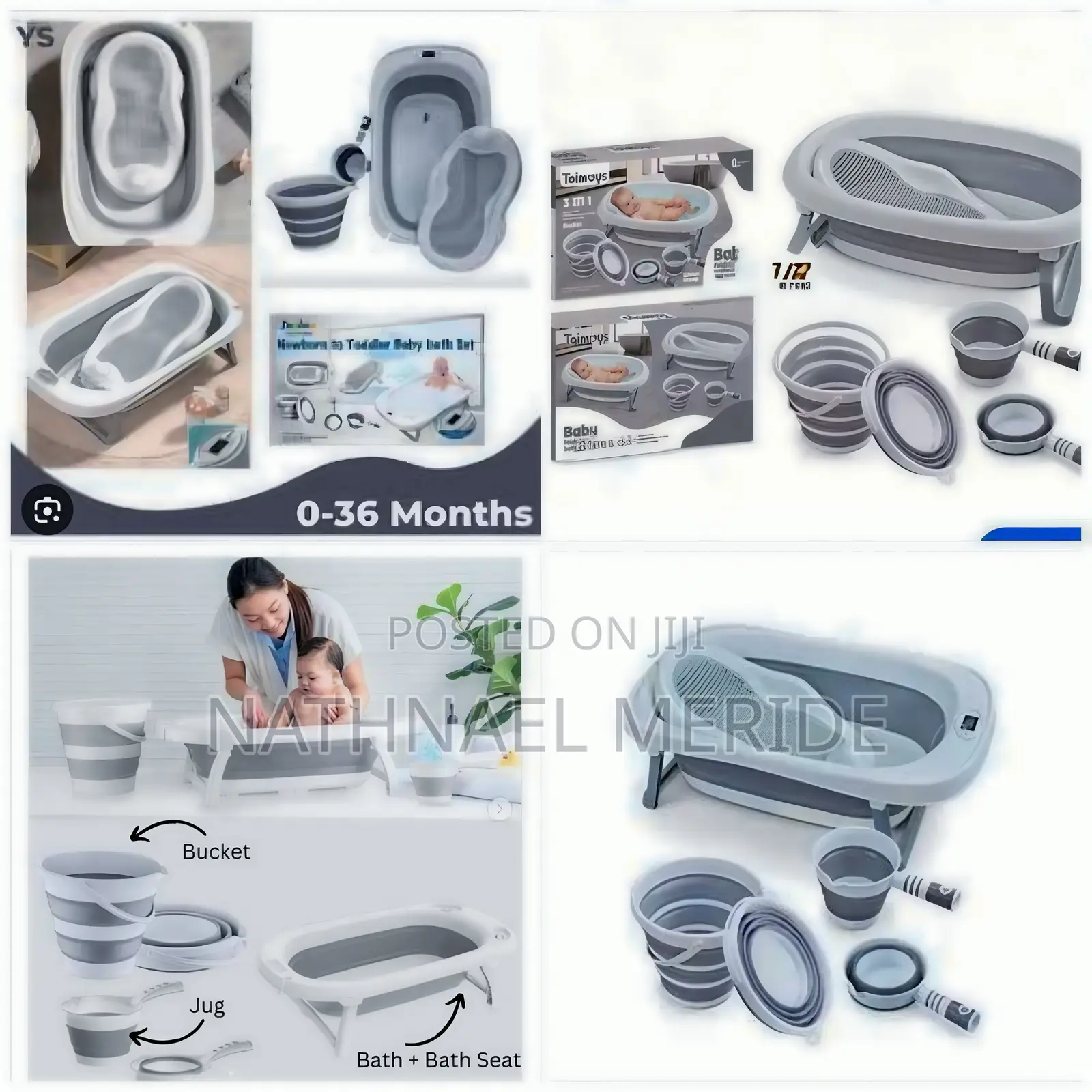 4 in 1 Foldable Luxury Baby Bather