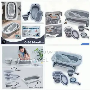 4 in 1 Foldable Luxury Baby Bather