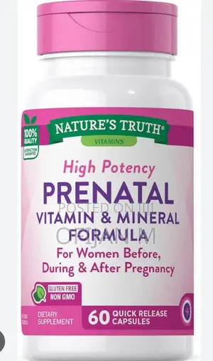 Prenatal Vitamin And Mineral Formula