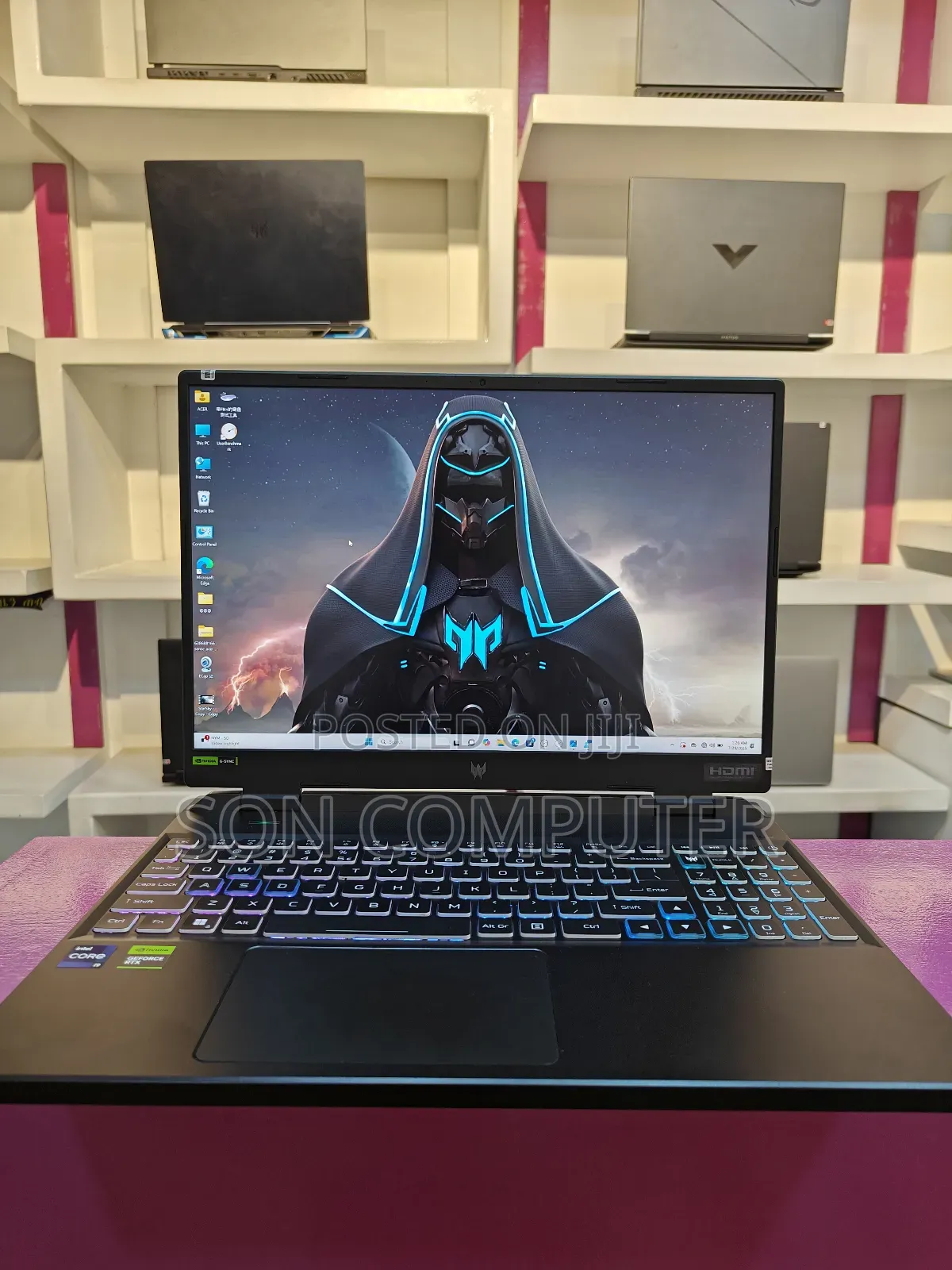 New Laptop Acer Predator Helios 300 16GB Intel Core I9 SSD 1T