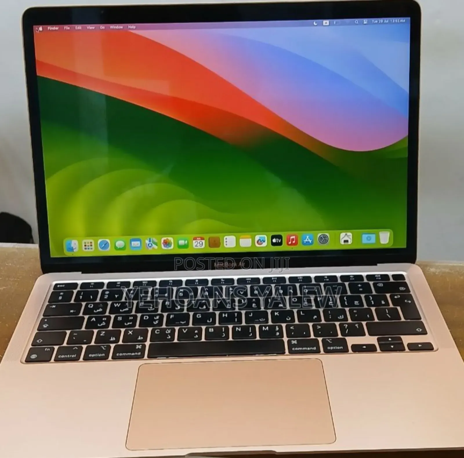 New Laptop Apple MacBook Air 2020 M1 8GB Apple M1 SSD 256GB