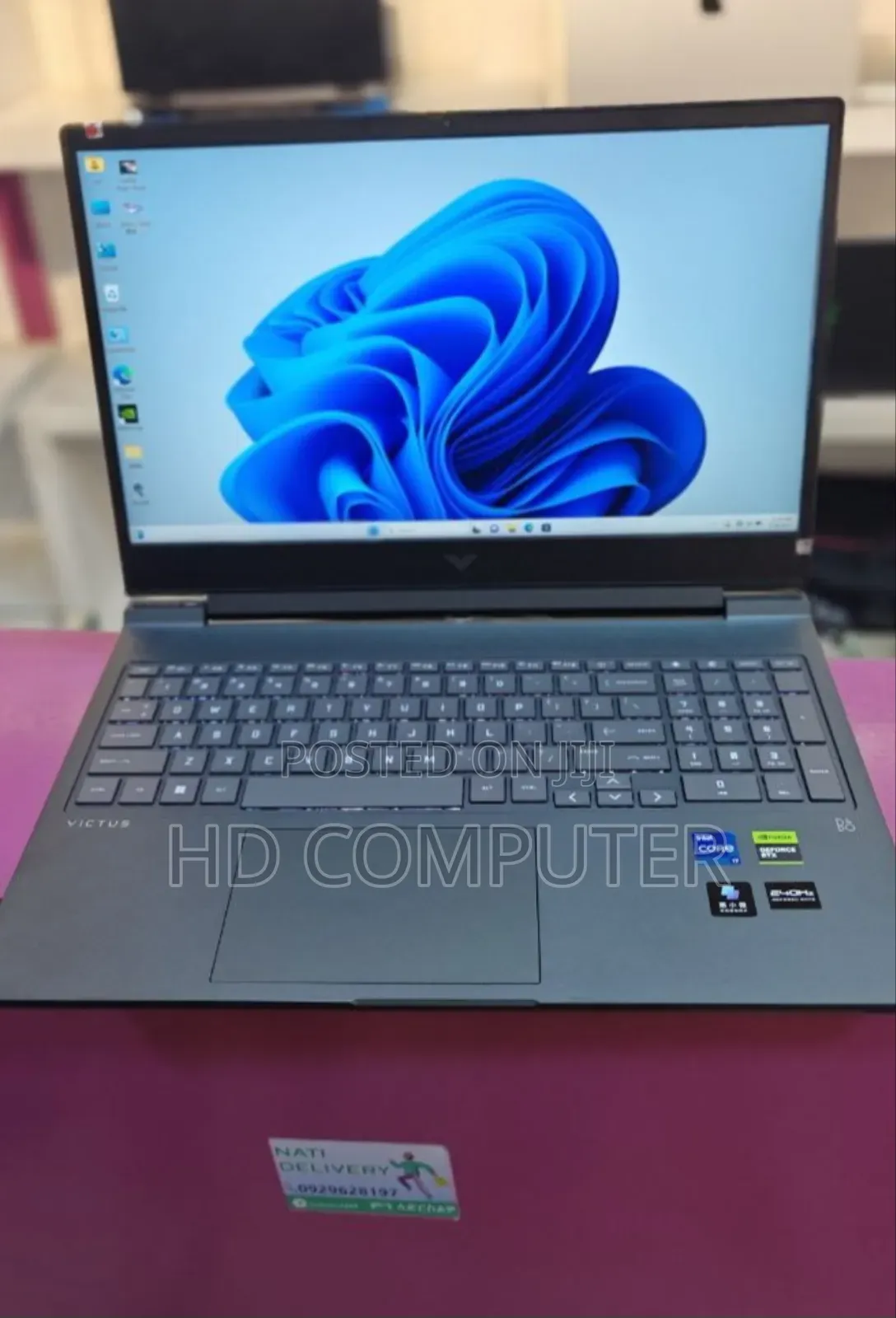 New Laptop HP Victus 16 16GB Intel Core I7 SSD 1T