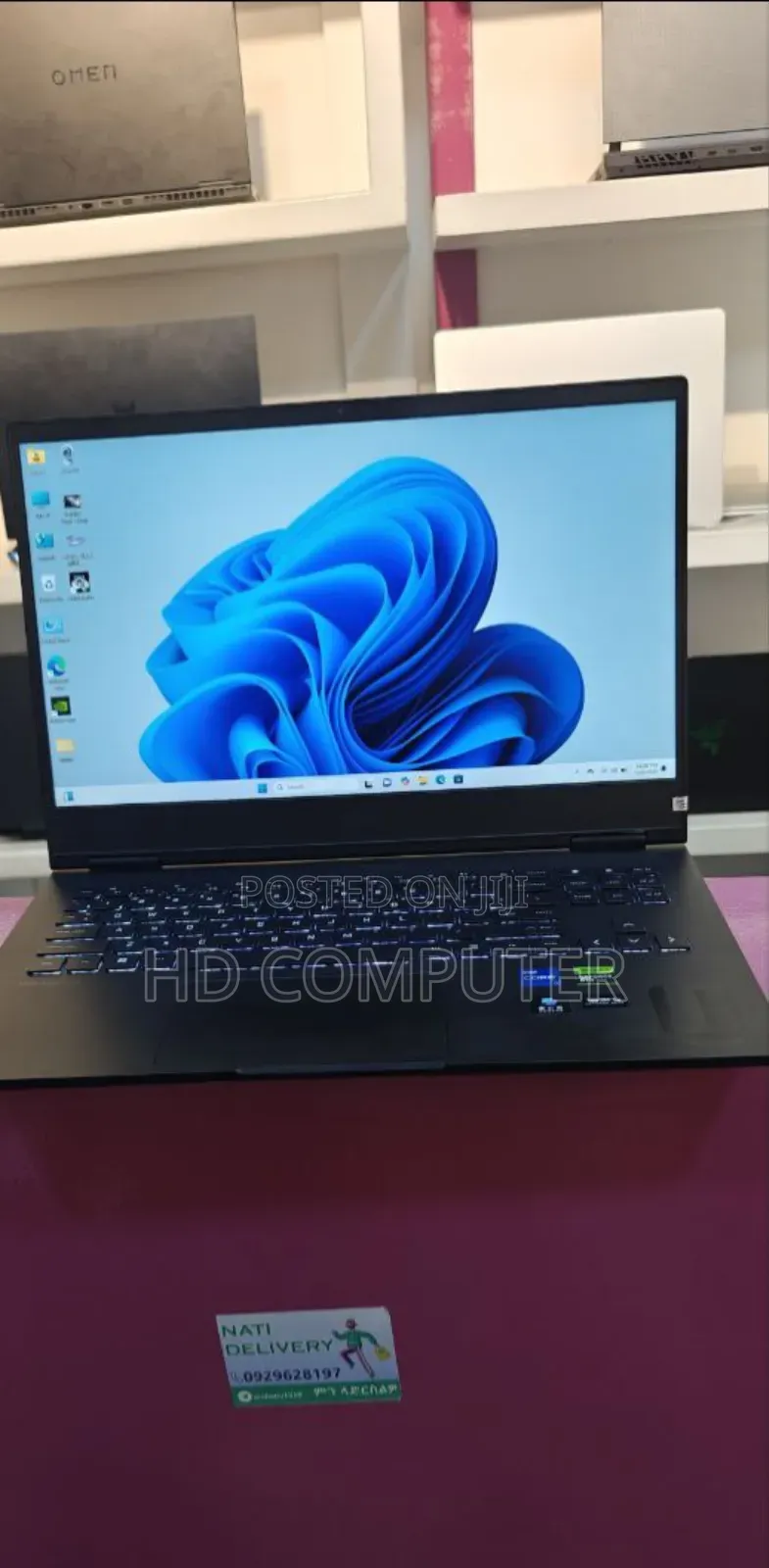 New Laptop HP Omen 16 16GB Intel Core I7 SSD 1T