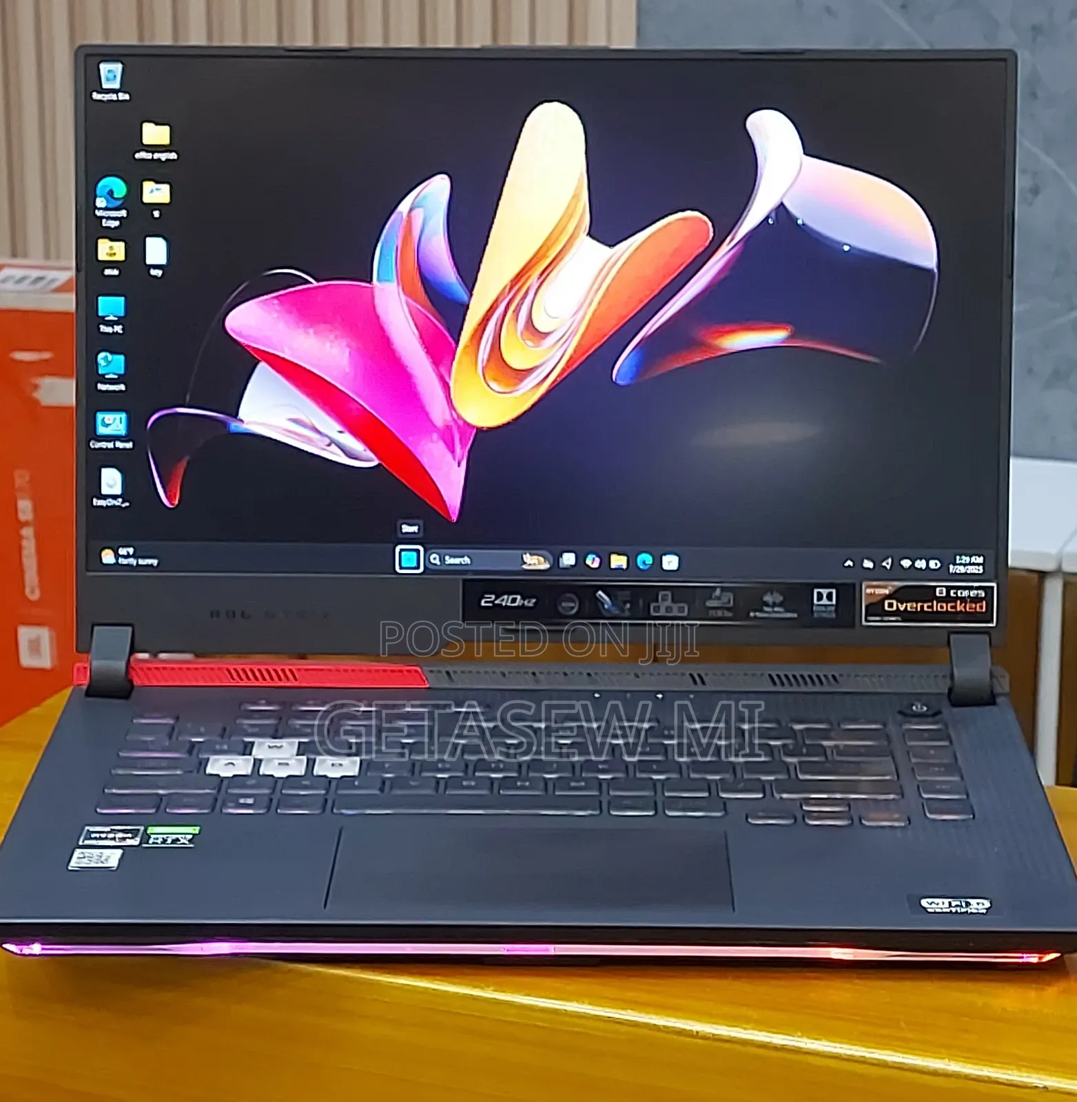 New Laptop Asus ROG Strix G15 16GB AMD Ryzen 9 SSD 1T