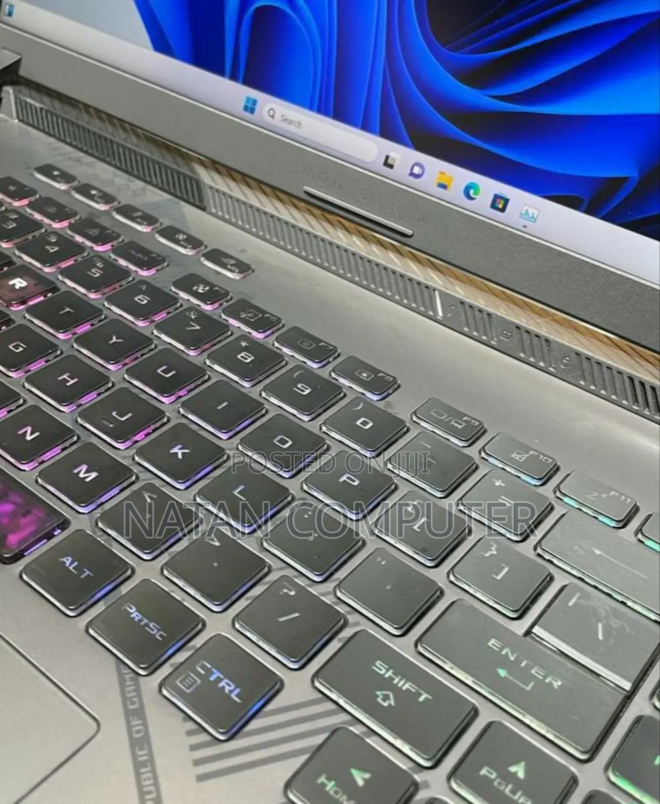 New Laptop Asus ROG Strix G17 16GB Intel Core I7 SSD 1T