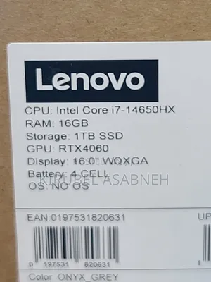 New Laptop Lenovo Legion 5 16GB Intel Core I7 SSD 1T