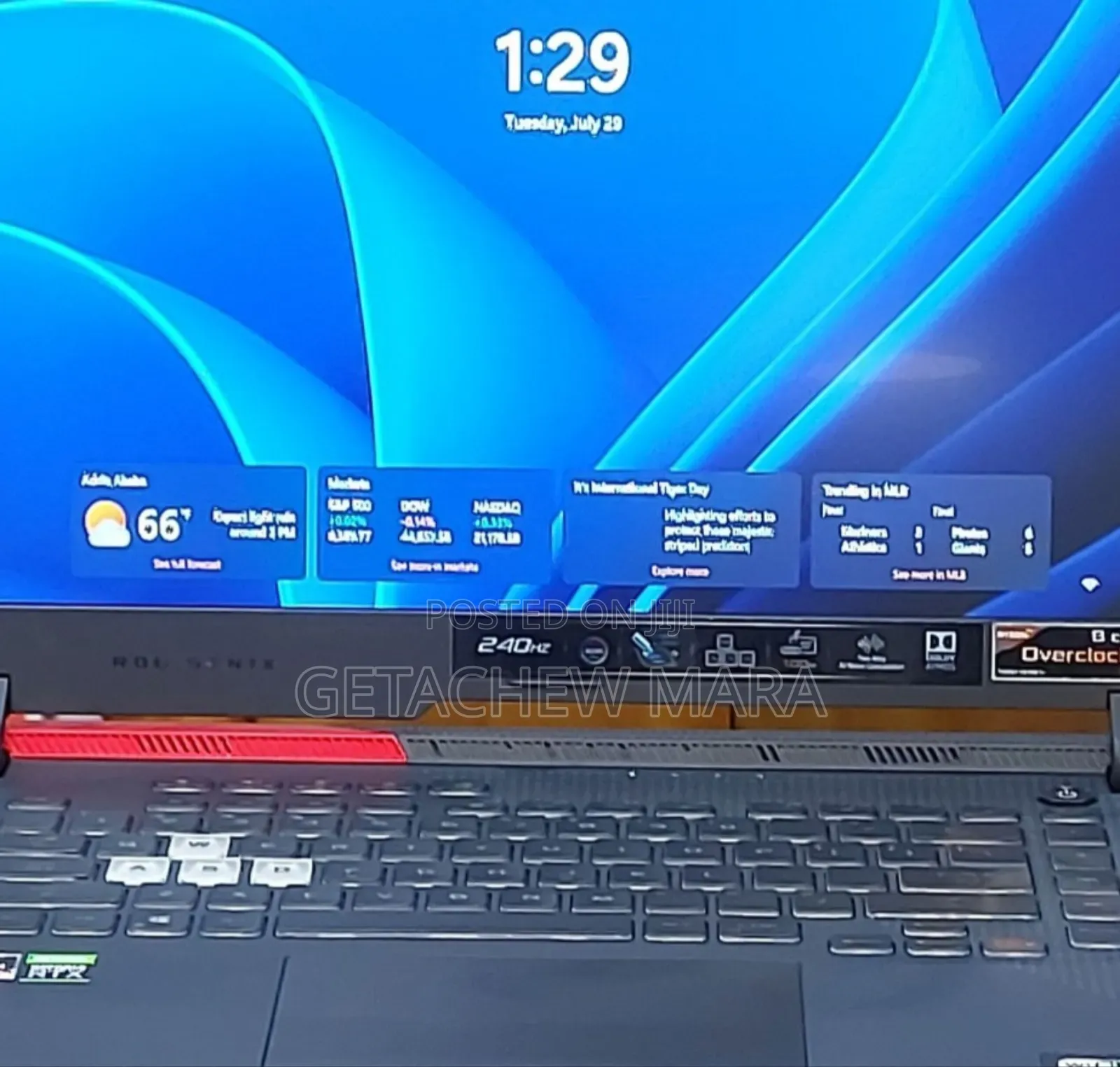 New Laptop Asus ROG Strix G15 16GB Intel Core I9 SSD 1T