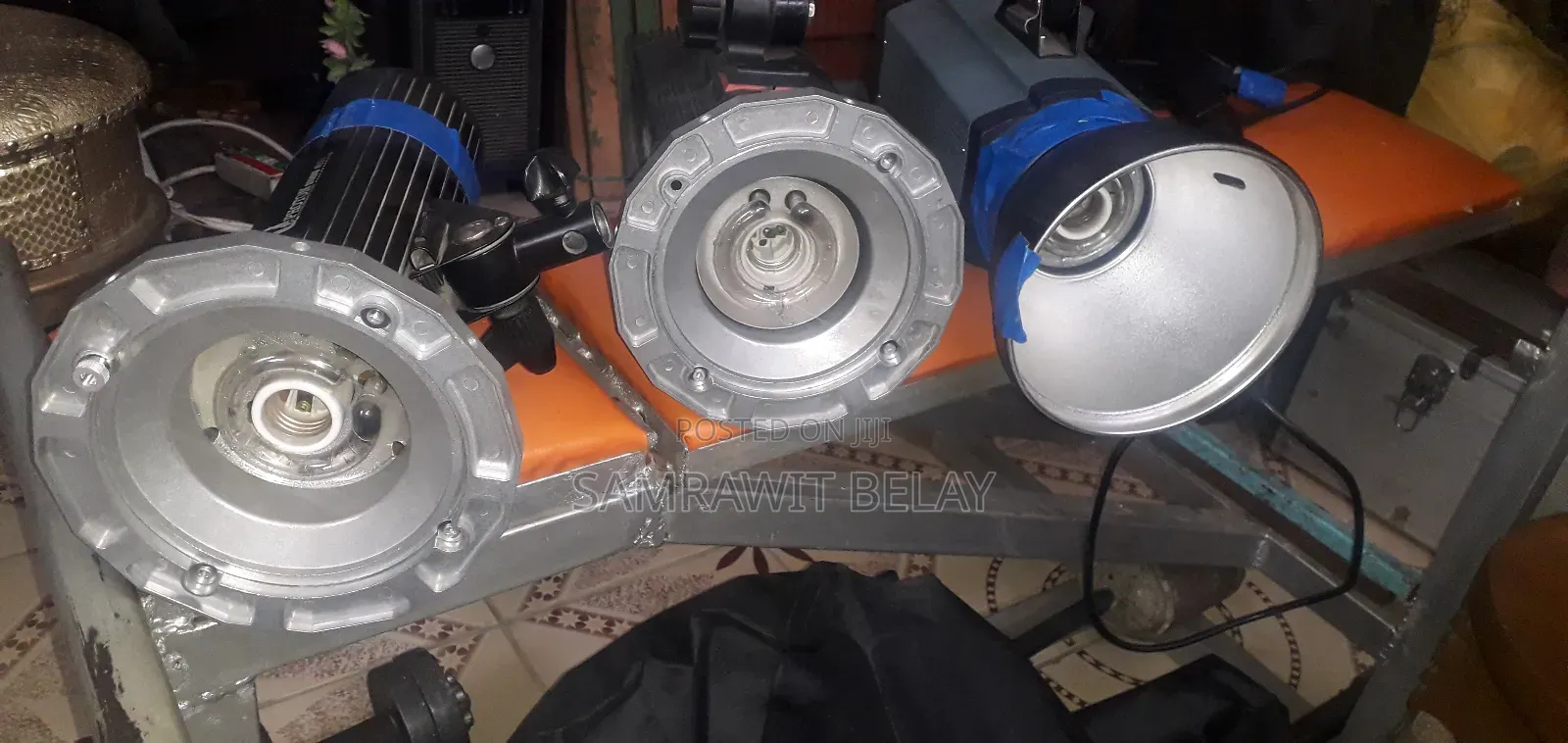 የፎቶ/ቪዲዮ ስቱዲዮ እና የሬሰፕሽን ዕቃዎች