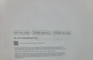 New Laptop Apple MacBook Pro M1 24GB Intel Core I5 SSD 512GB