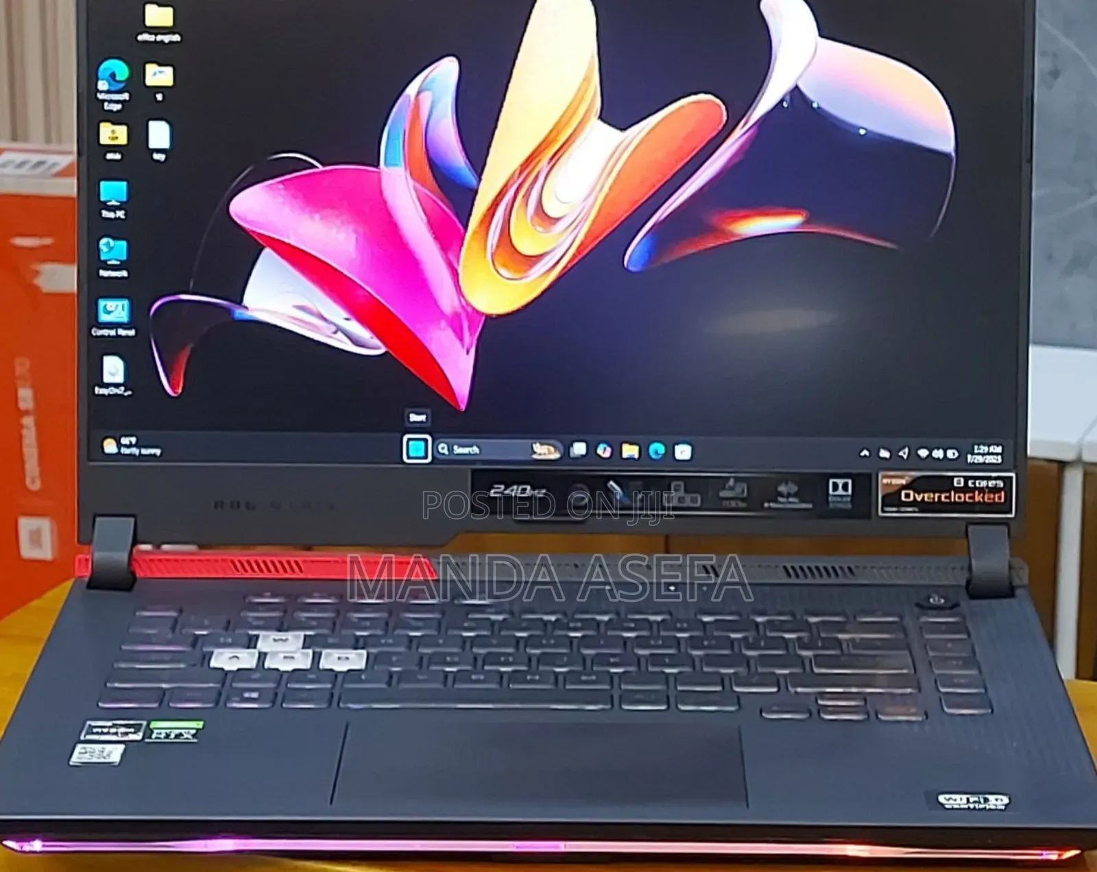 New Laptop Asus ROG Strix G16 G614 16GB AMD Ryzen 9 SSD 1T