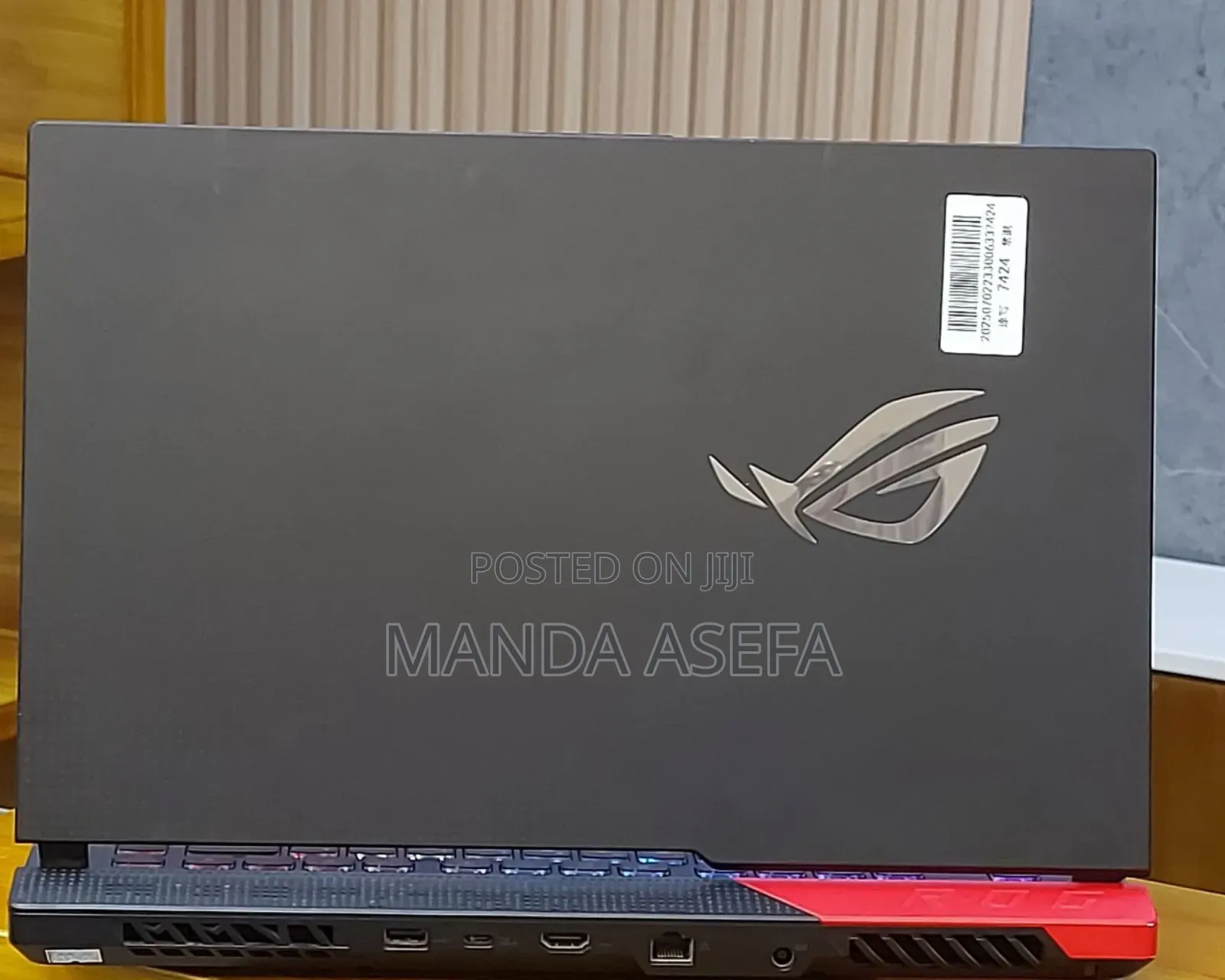 New Laptop Asus ROG Strix G16 G614 16GB AMD Ryzen 9 SSD 1T