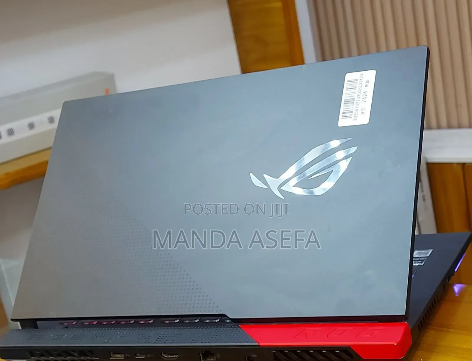 New Laptop Asus ROG Strix G16 G614 16GB AMD Ryzen 9 SSD 1T