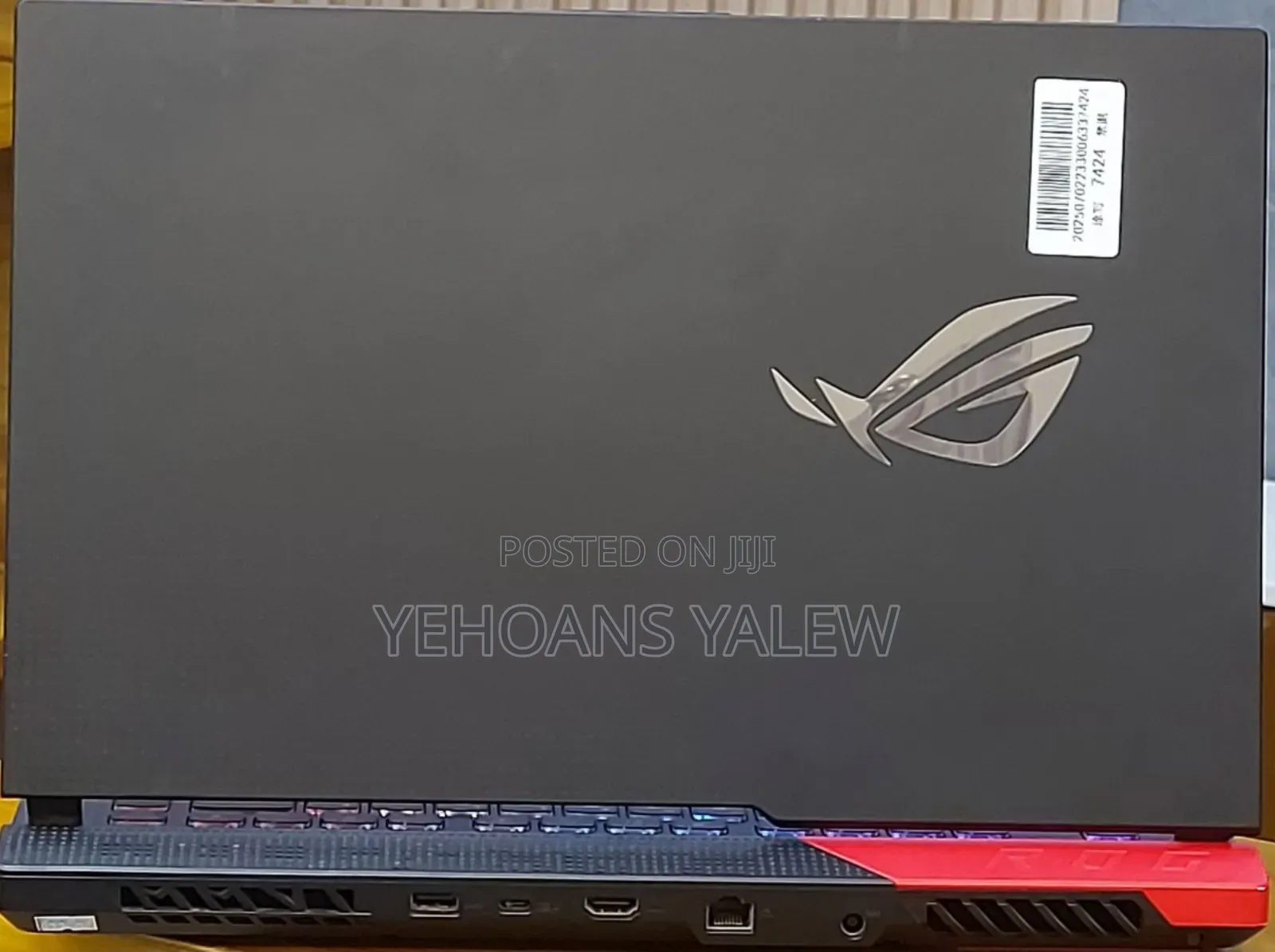 New Laptop Asus ROG Strix G15 16GB AMD Ryzen 9 SSD 1T