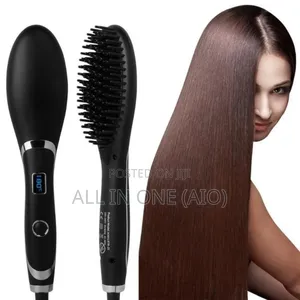 Photo - Progemei Professional Hair Straightener Brush