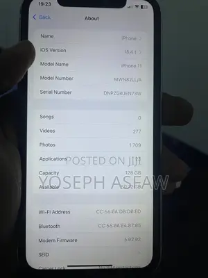 Photo - New Apple iPhone 11 128 GB White