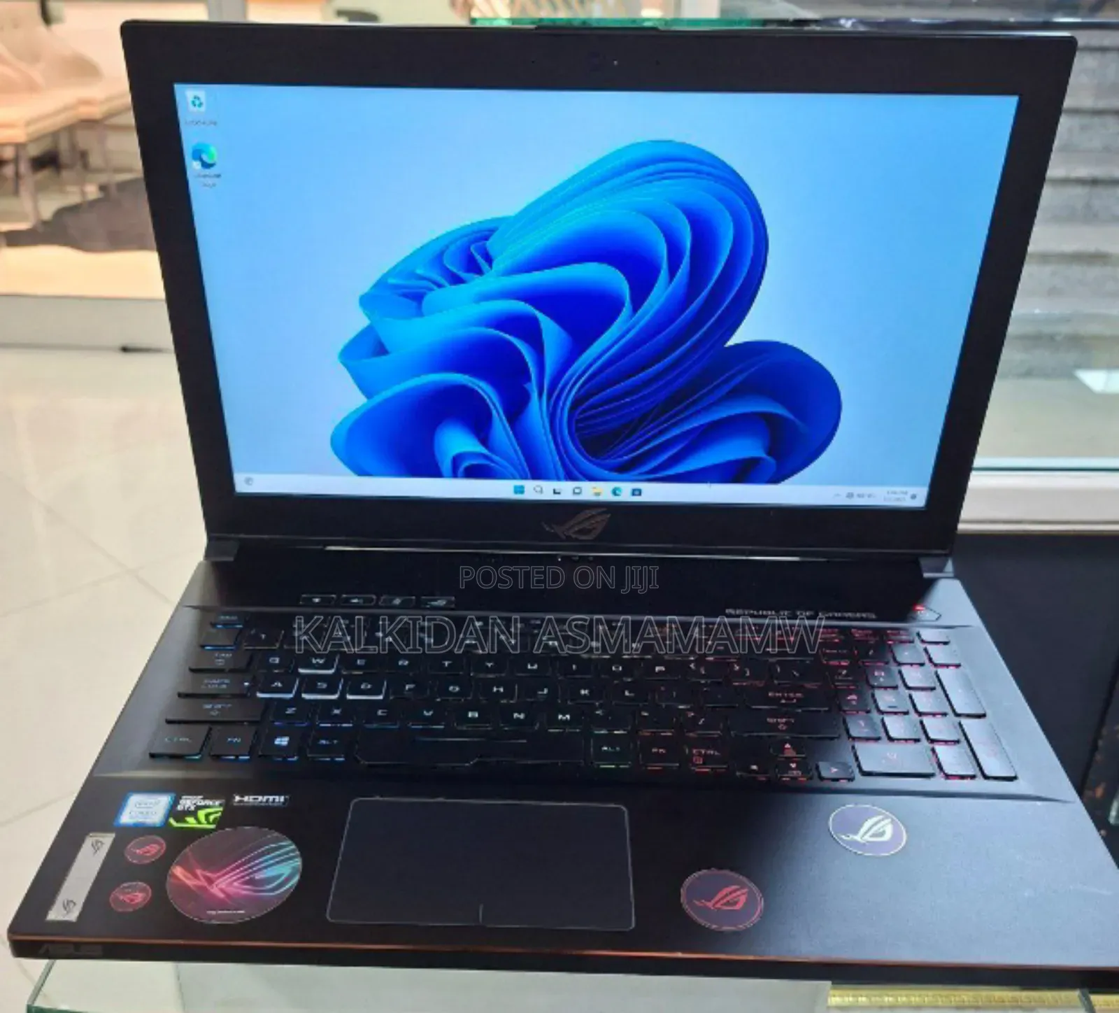 New Laptop Asus ROG Strix G15 16GB Intel Core I7 SSD 1T