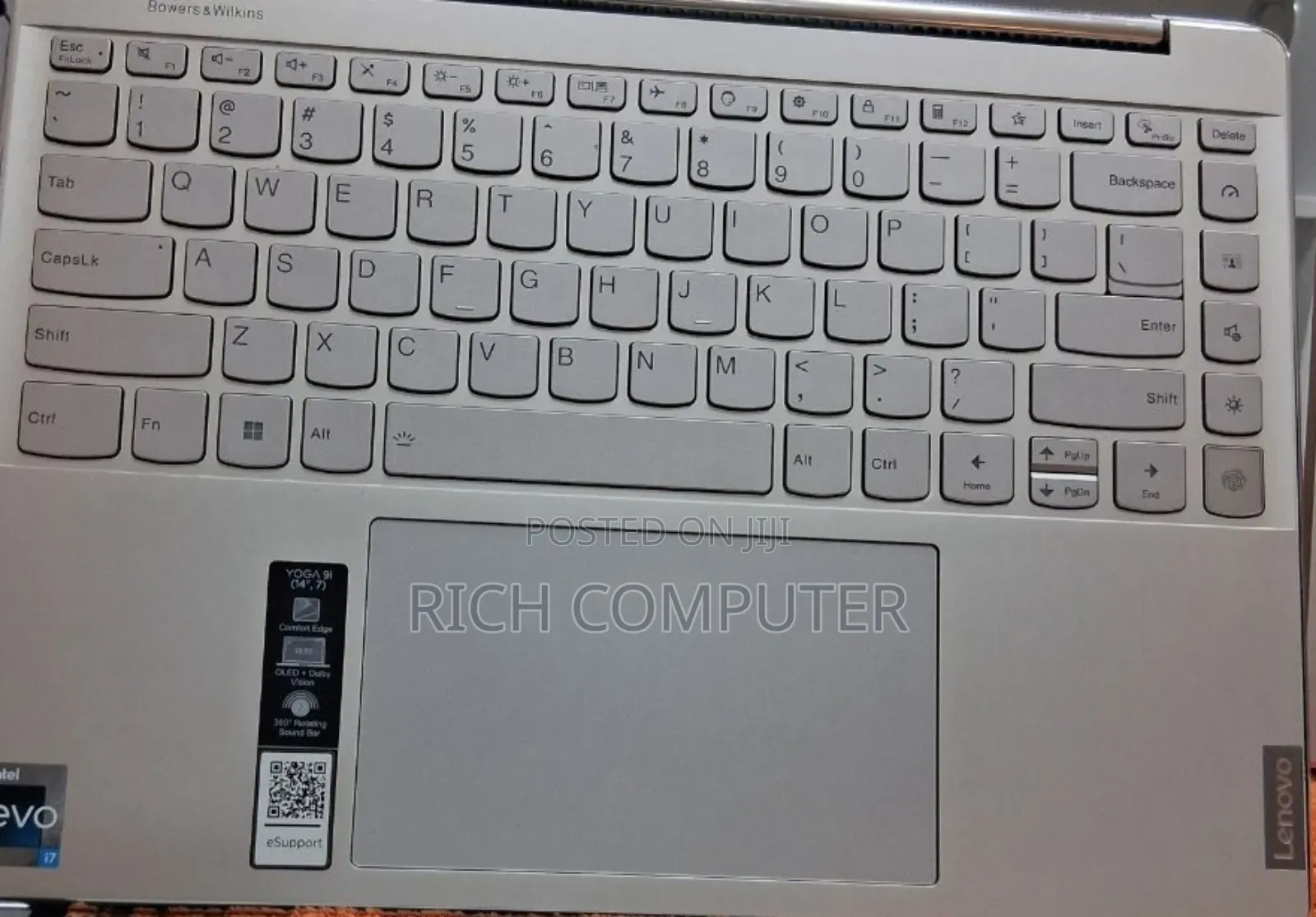 New Laptop Lenovo Yoga 9i 16GB Intel Core I7 SSD 512GB