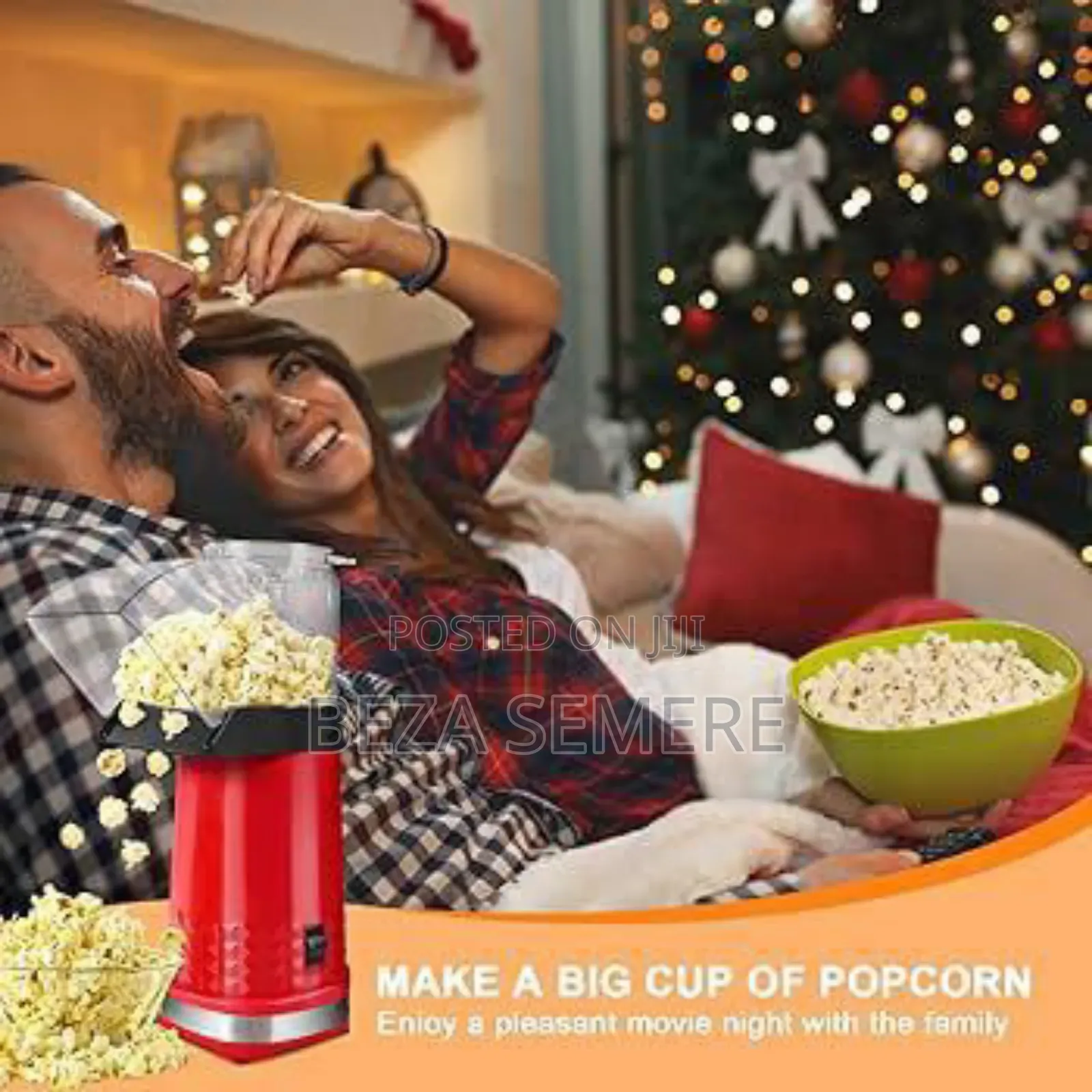 Automatic Mini Electric Popcorn Maker