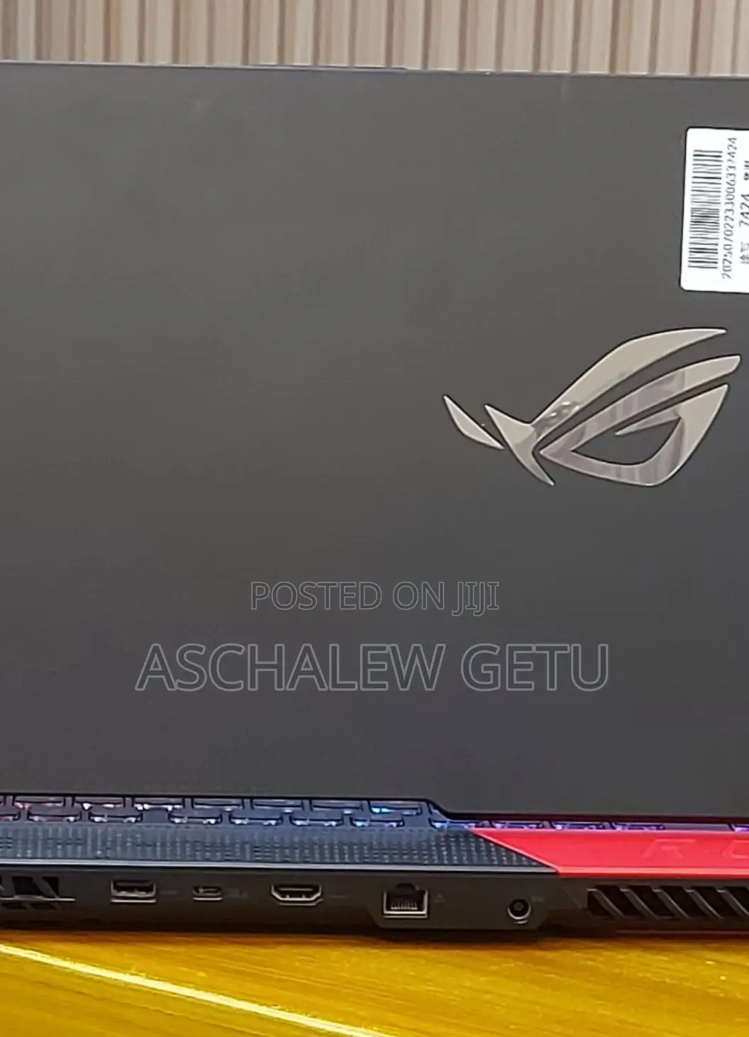 New Laptop Asus ROG Strix G15 16GB AMD Ryzen 9 SSD 512GB