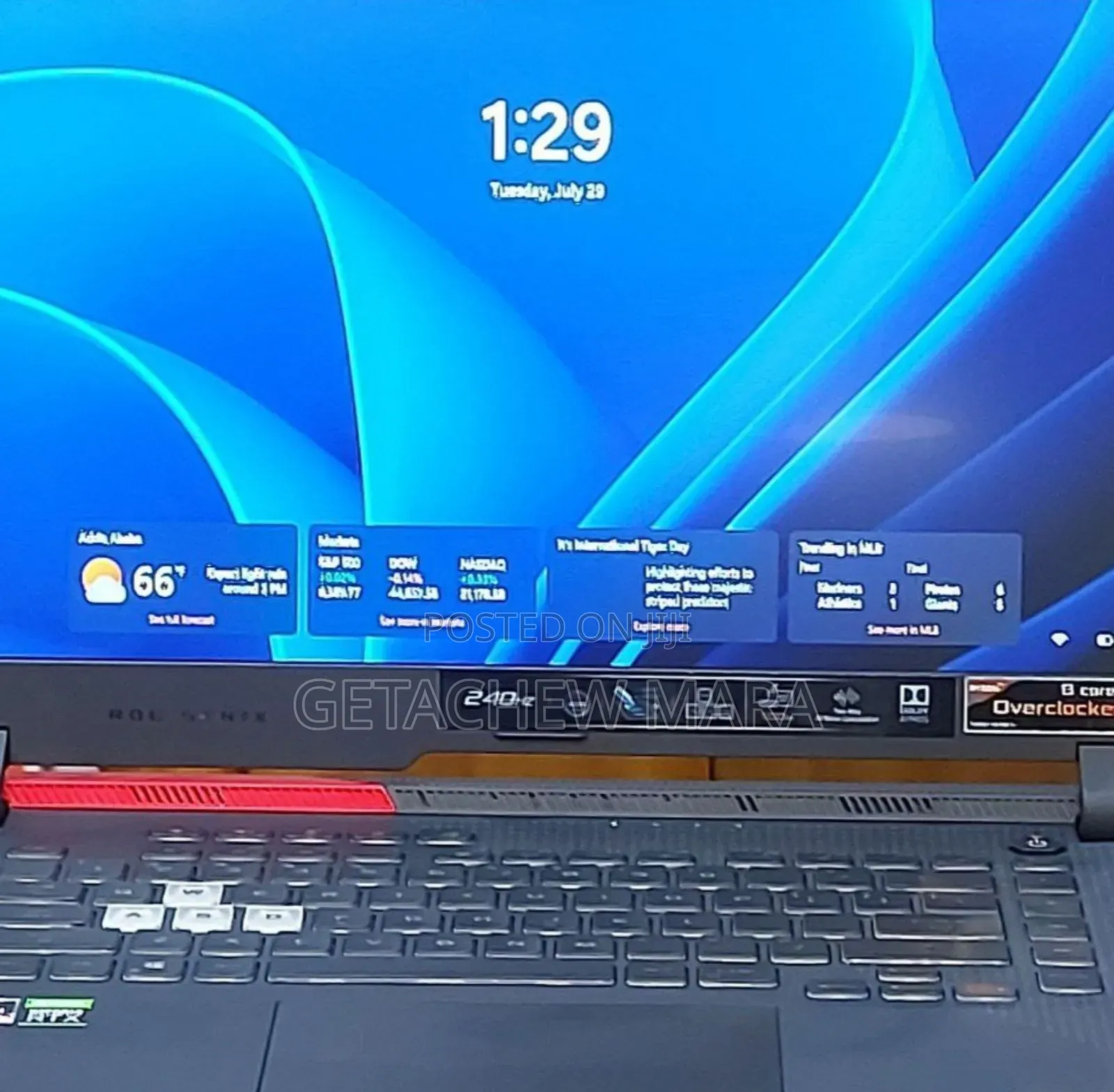 New Laptop Asus ROG Strix G15 16GB Intel Core I9 SSD 1T