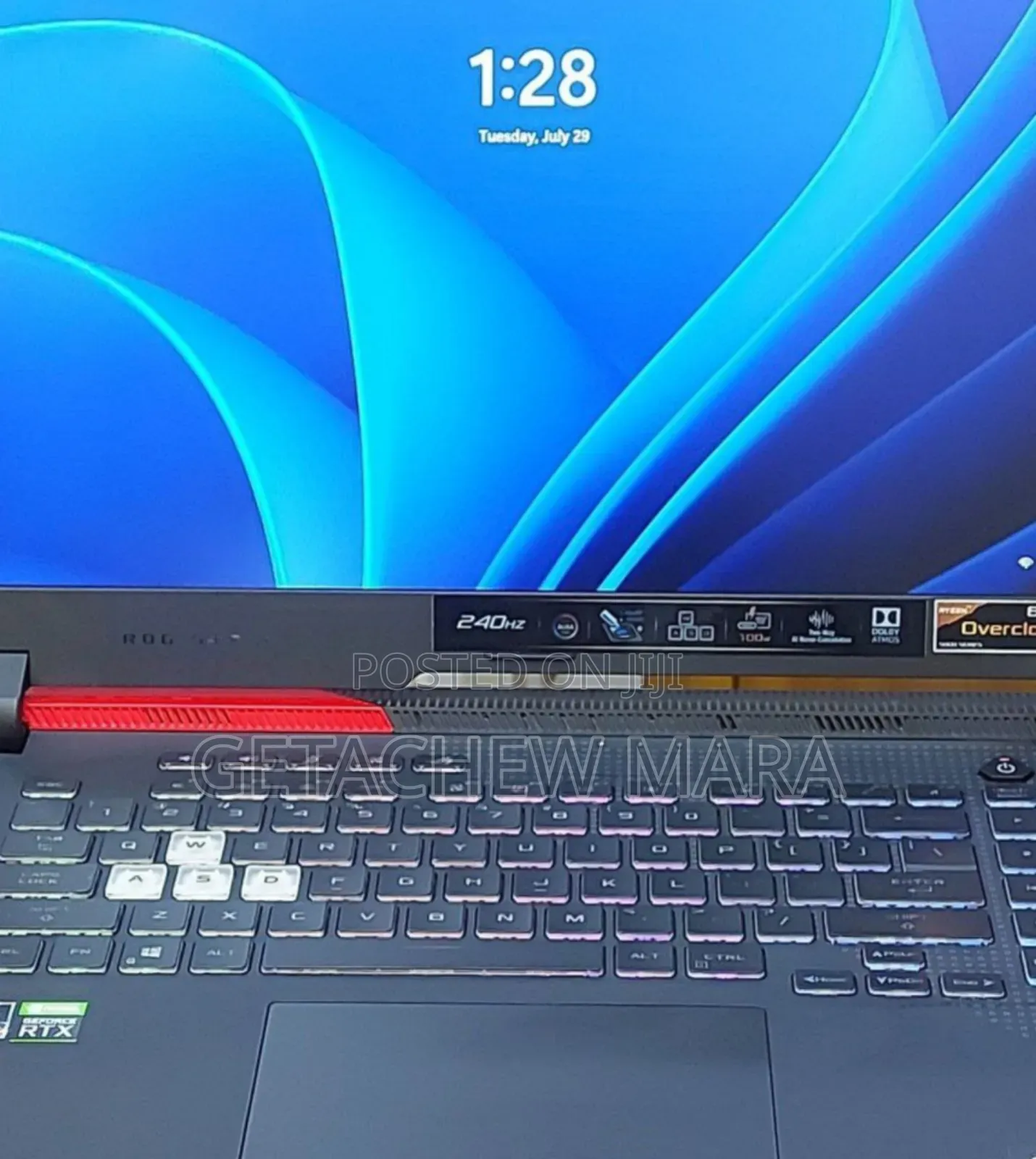 New Laptop Asus ROG Strix G15 16GB Intel Core I9 SSD 1T