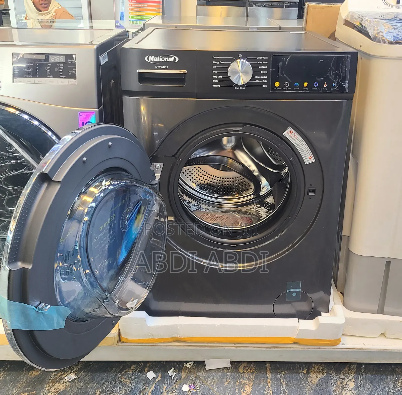 National 12 Kg Dry Weshing Mashine