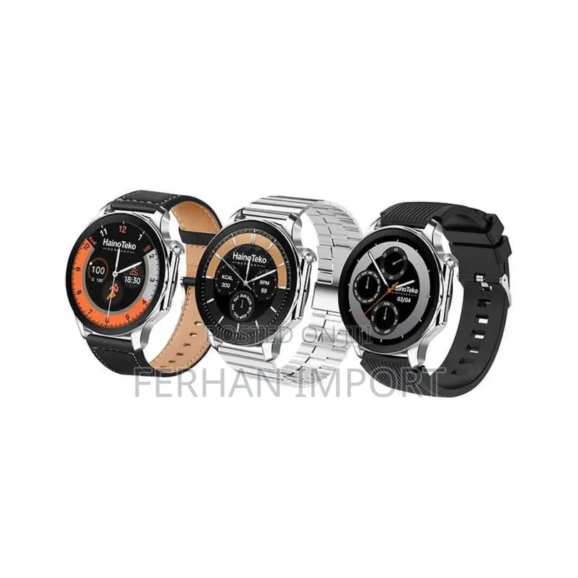 Haino Teko Germany Rw-52 Smart Watch Woth 3 Pair Strap