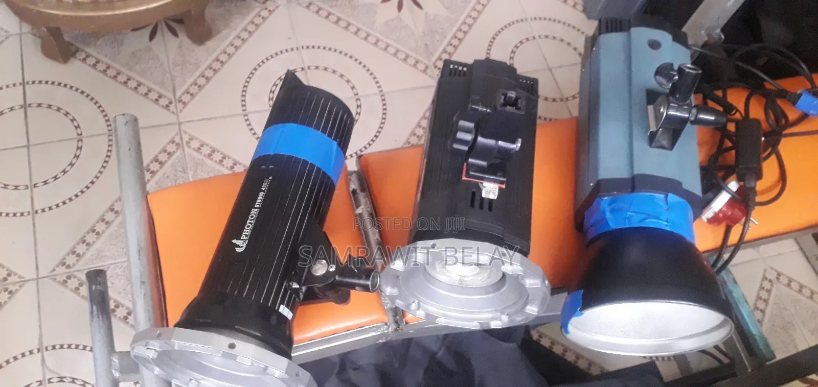 የፎቶ/ቪዲዮ ስቱዲዮ እና የሬሰፕሽን ዕቃዎች