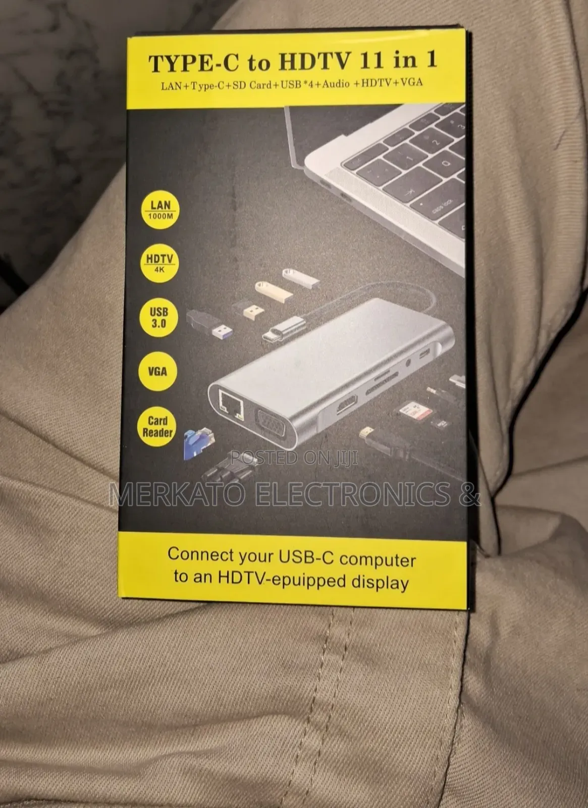 Type C to 11 in 1 Multifunction Adapter