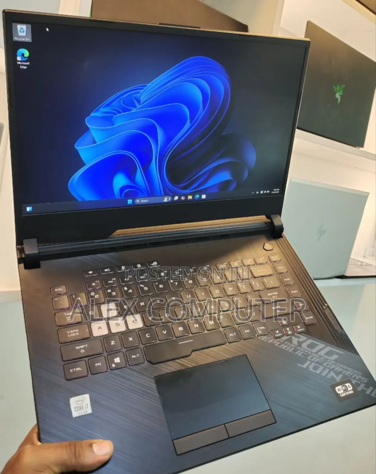 New Laptop Asus ROG Strix G15 16GB Intel Core I7 SSD 512GB