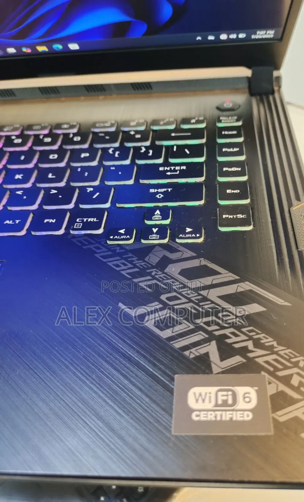 New Laptop Asus ROG Strix G15 16GB Intel Core I7 SSD 512GB