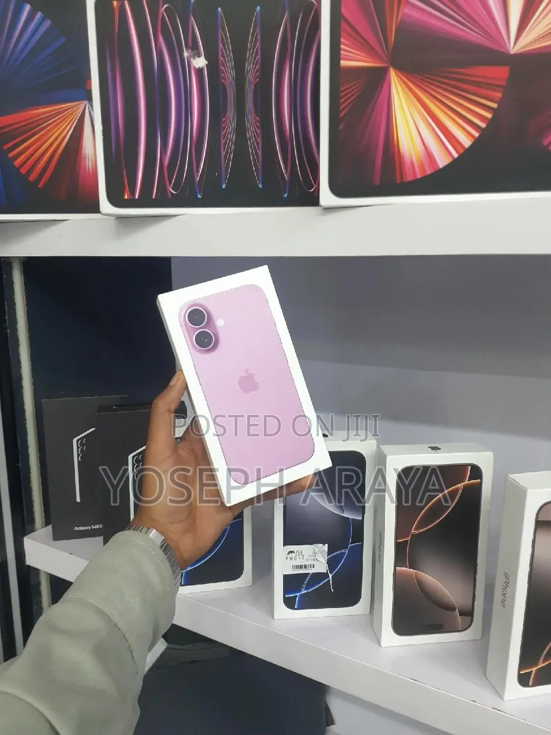 New Apple iPhone 16 128 GB Pink