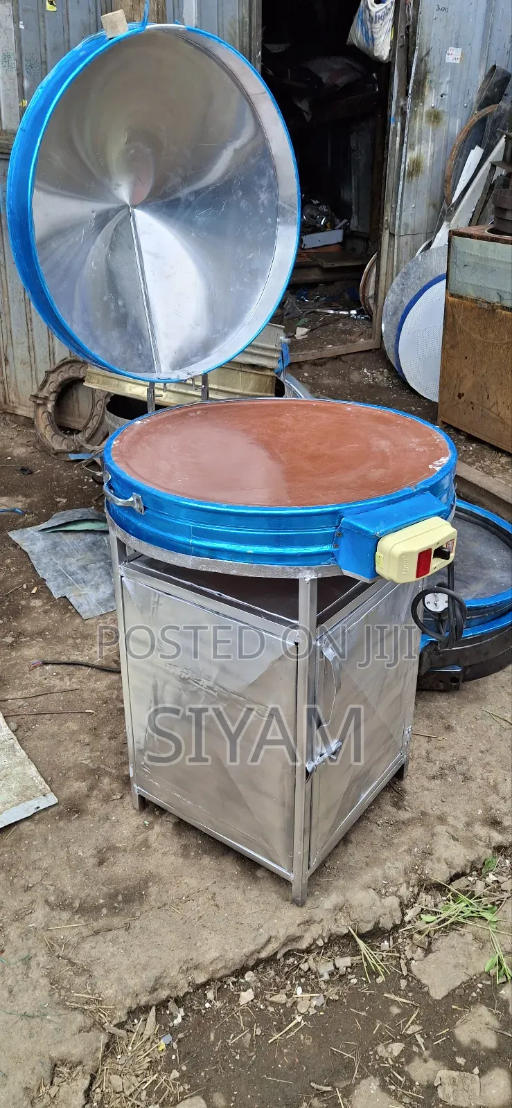 የእንጀራ ምጣድ በሳጥን Ye Enjera Mitad Besatin