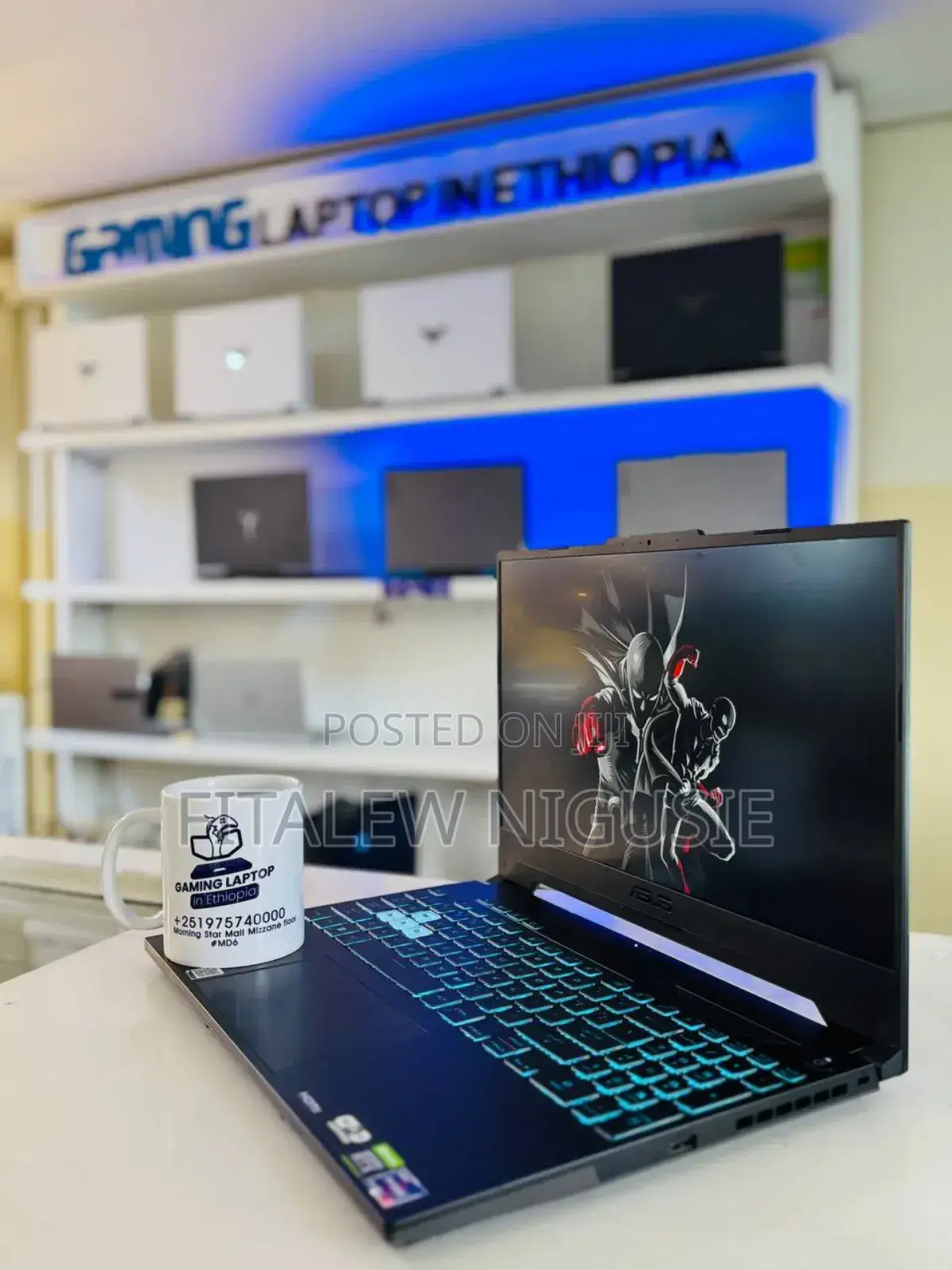 New Laptop Asus TUF Gaming A15 16GB AMD Ryzen 7 SSD 512GB