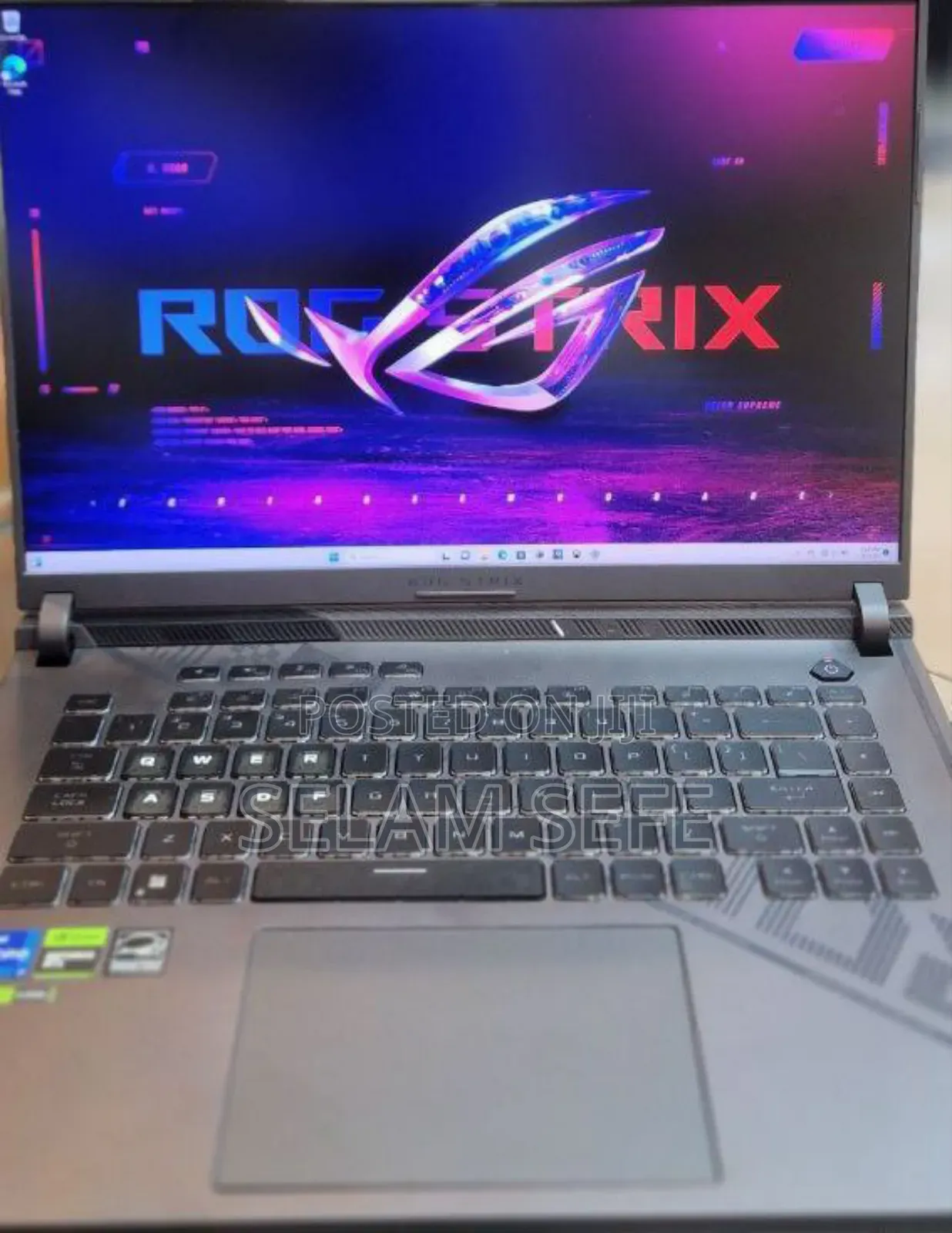 New Laptop Asus ROG Strix G15 16GB Intel Core I7 SSD 512GB