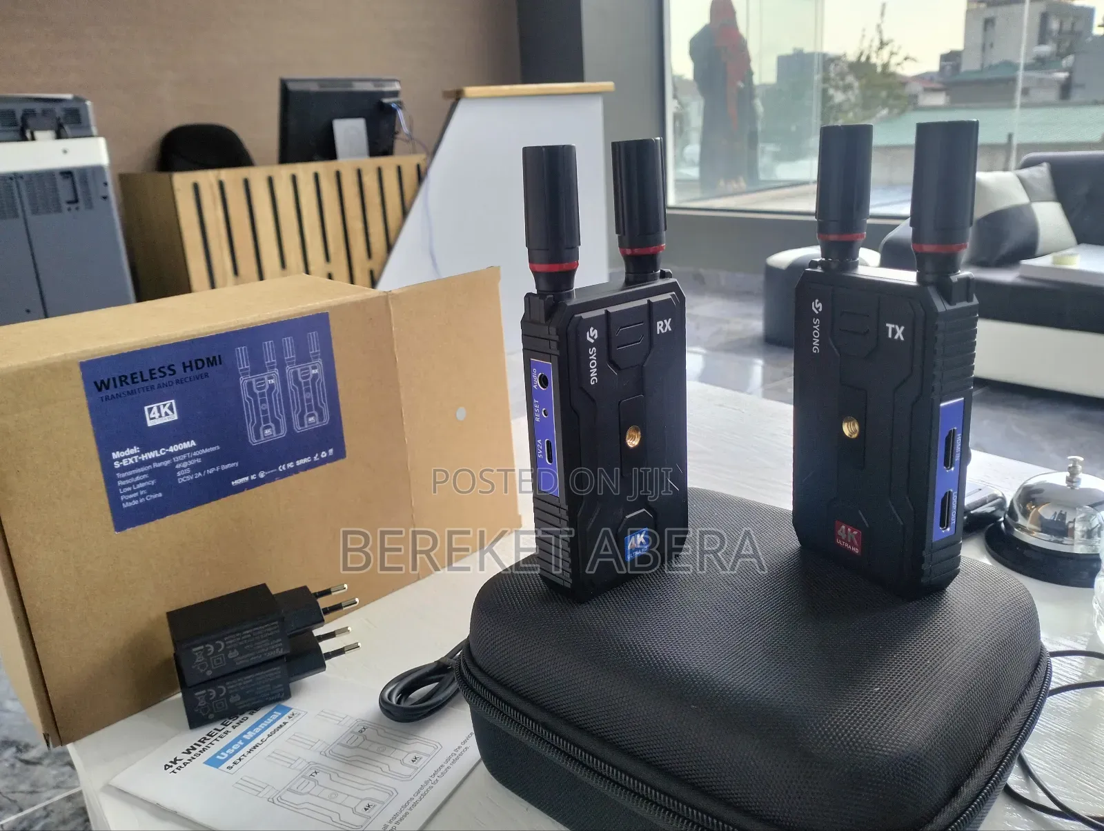 4k Hdmi Wireless Transmitter Receiver 400 M