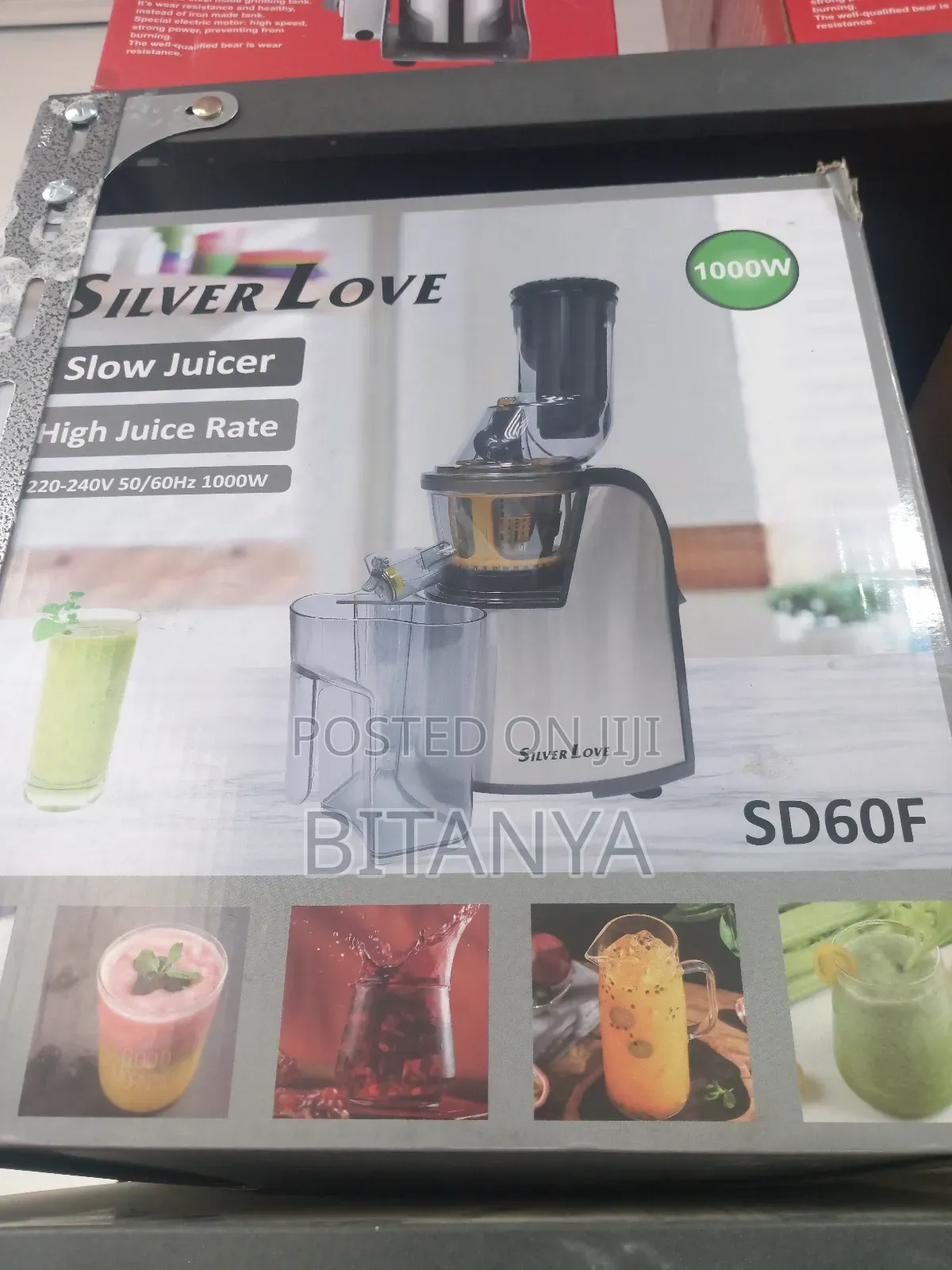 የጁስ መፍጫ ማሽን | Silver Love Juicer
