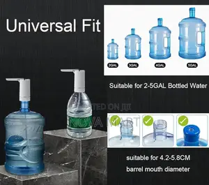 Water Bottle Dispenser, Foldable Electric Water Bottle Pump