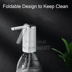 Water Bottle Dispenser, Foldable Electric Water Bottle Pump