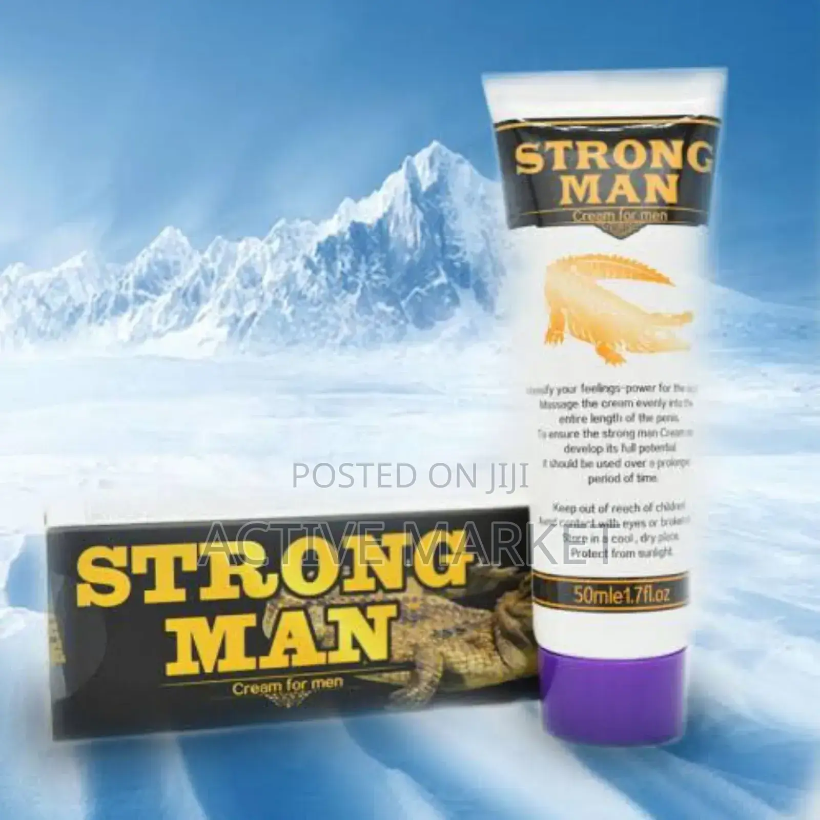 Strong Man - Penis Cream for Men 55ml