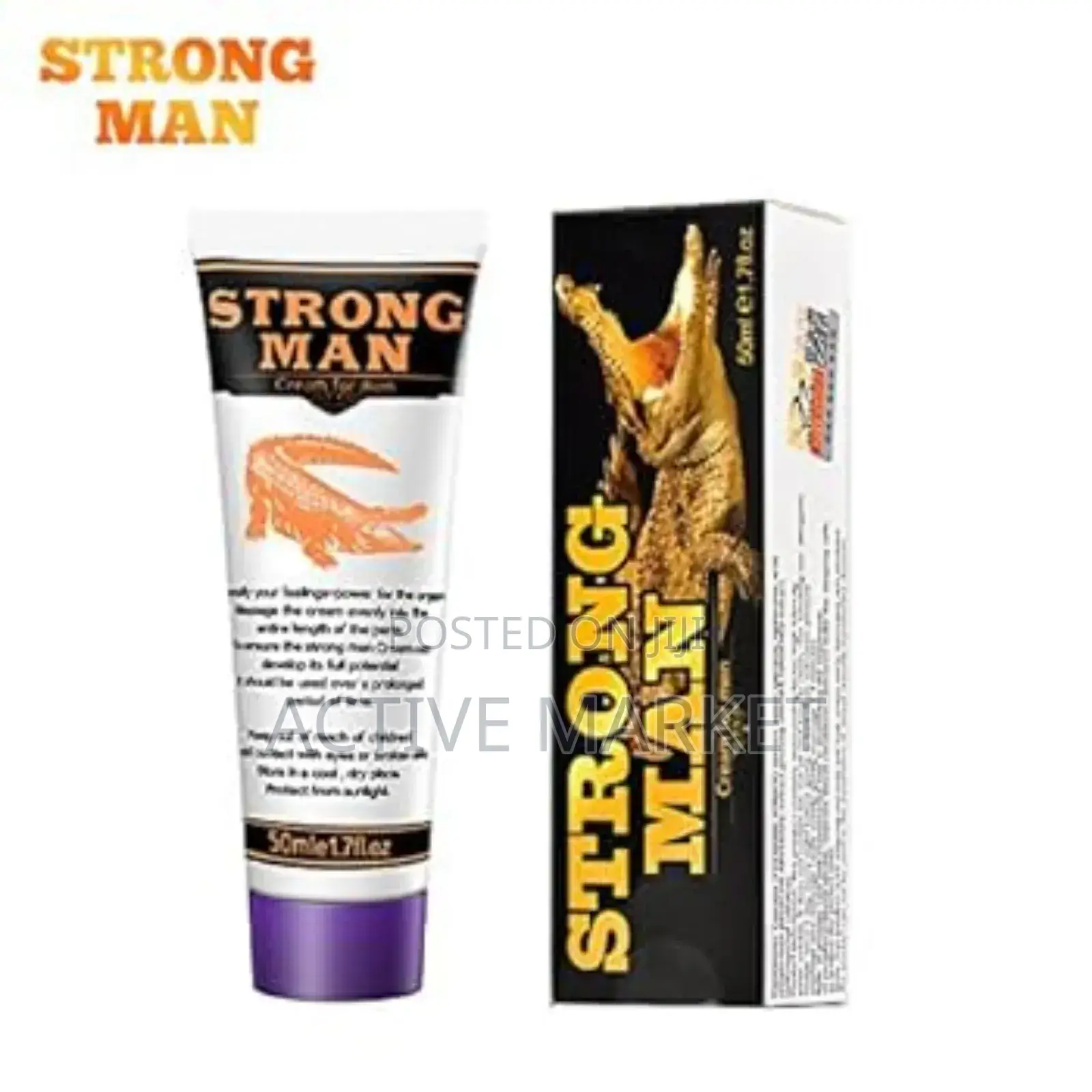 Strong Man Herbal XXL Big Dick Penis Enlargement Cream