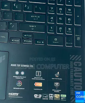 New Laptop Asus TUF Gaming A15 16GB Intel Core I7 SSD 512GB