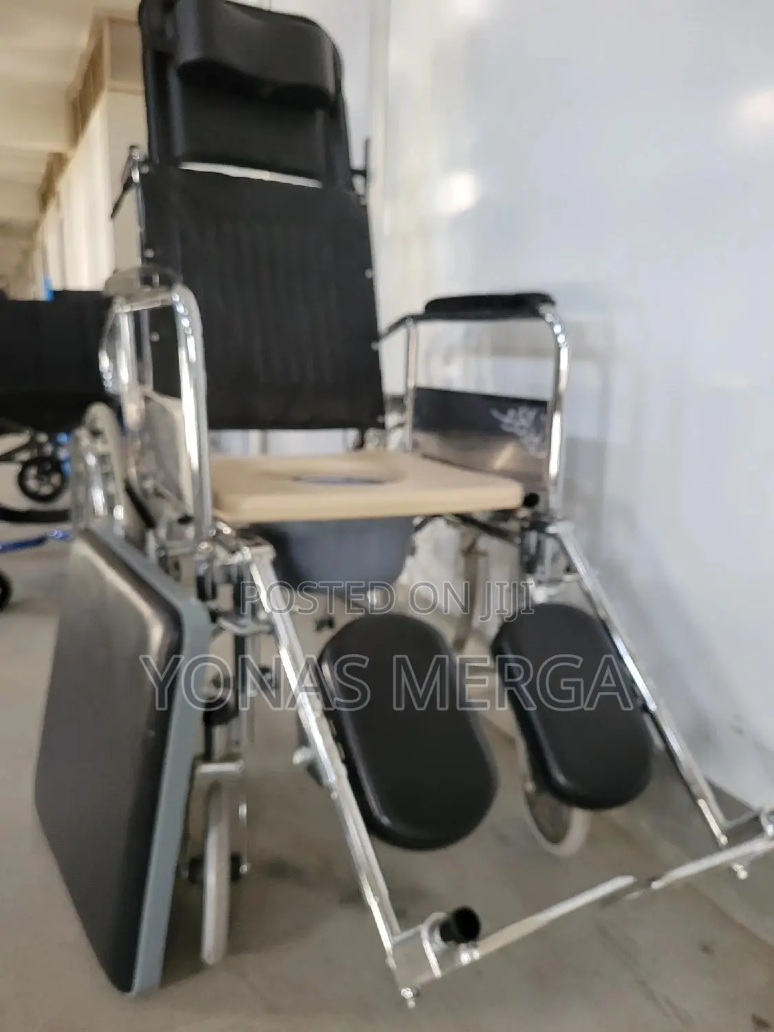 Shower Wheelchair= Wilcher*Toileting or Showering,Featuring
