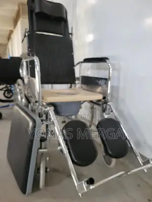 Shower Wheelchair= Wilcher*Toileting or Showering,Featuring