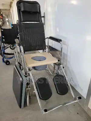 Shower Wheelchair= Wilcher*Toileting or Showering,Featuring